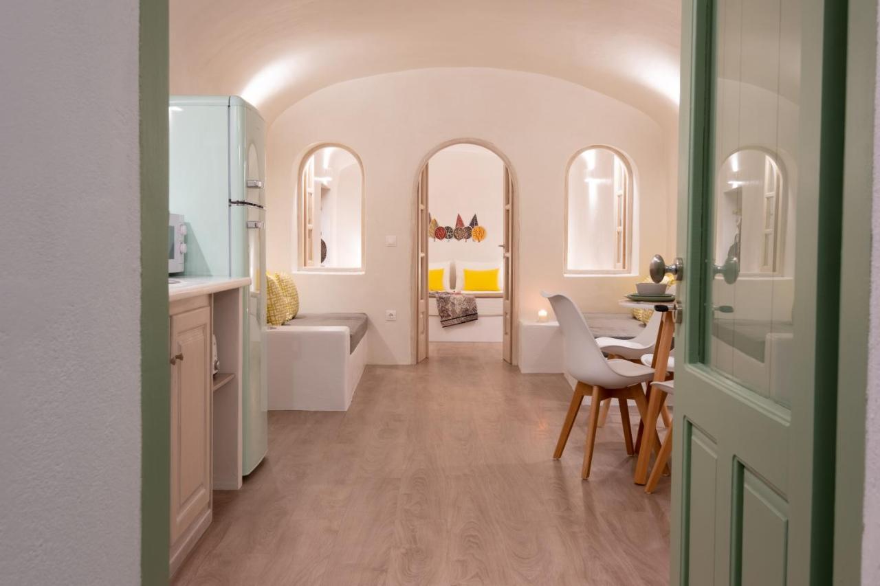 White Orchid Cave House & Studio Pyrgos Kallistis ภายนอก รูปภาพ