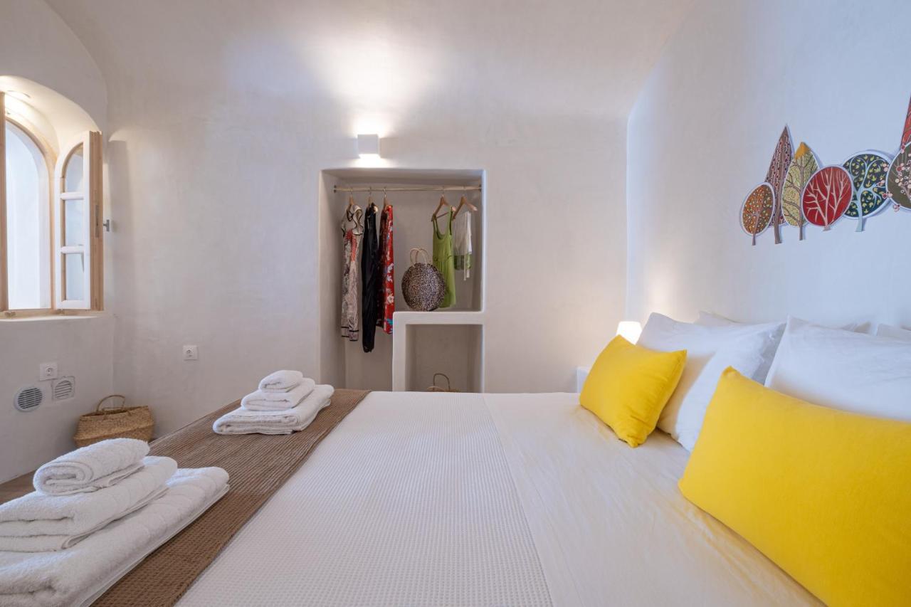 White Orchid Cave House & Studio Pyrgos Kallistis ภายนอก รูปภาพ