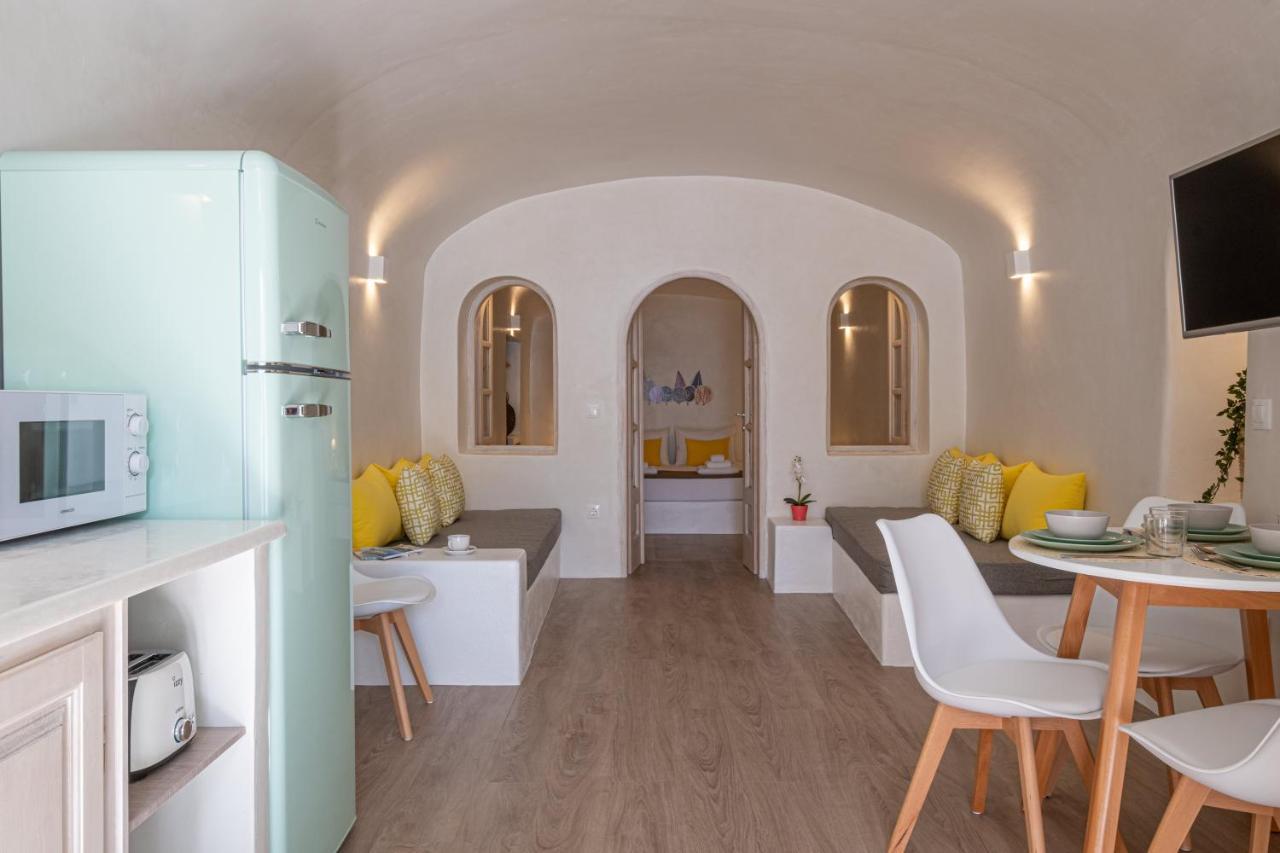 White Orchid Cave House & Studio Pyrgos Kallistis ภายนอก รูปภาพ
