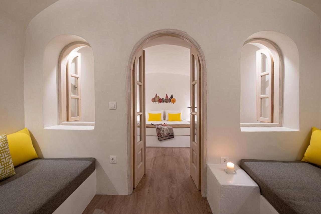 White Orchid Cave House & Studio Pyrgos Kallistis ภายนอก รูปภาพ