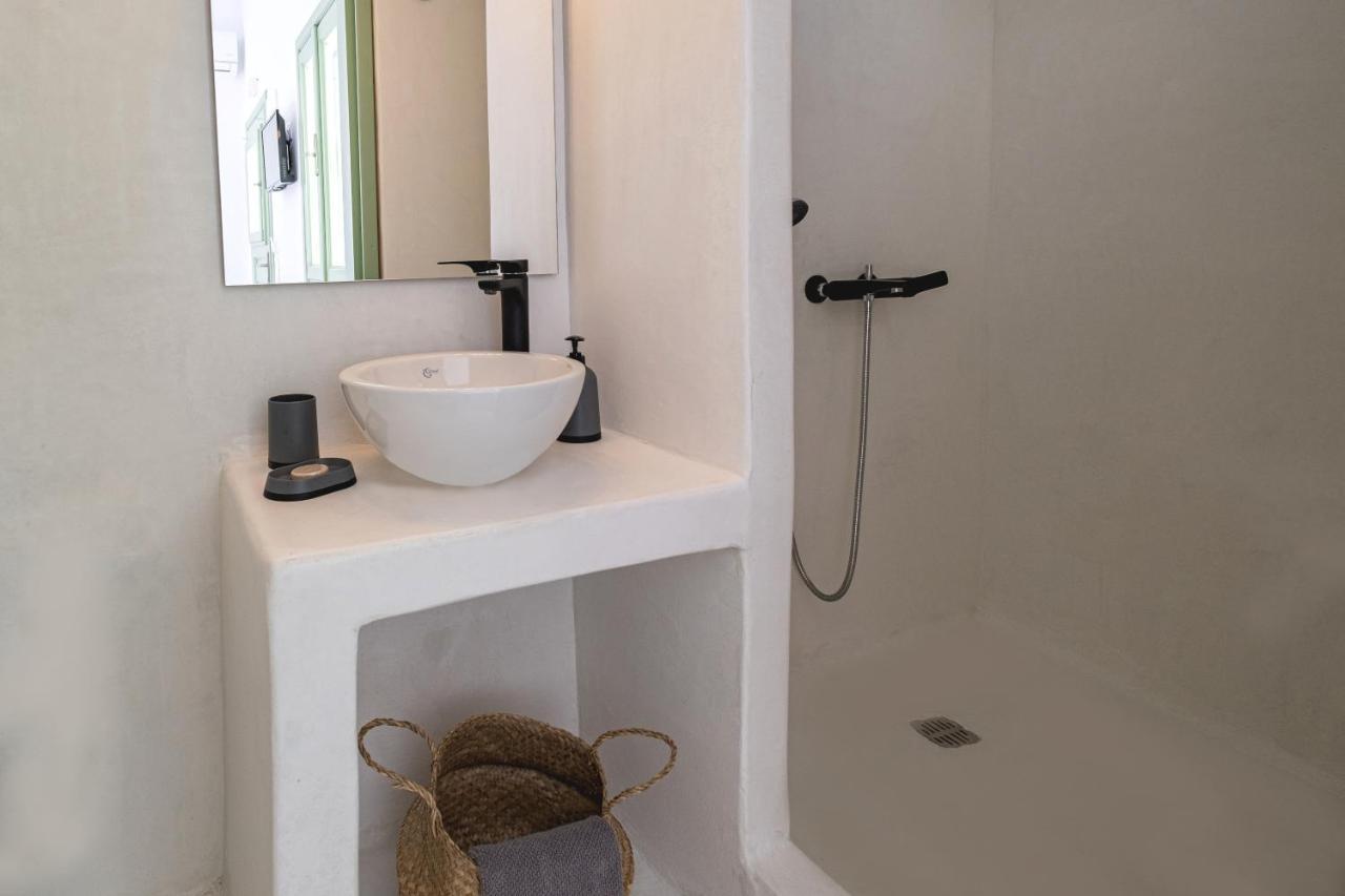 White Orchid Cave House & Studio Pyrgos Kallistis ภายนอก รูปภาพ