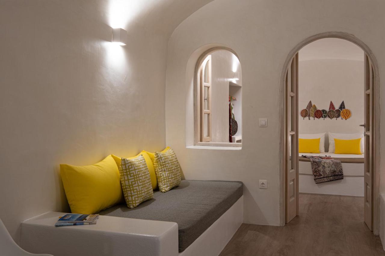 White Orchid Cave House & Studio Pyrgos Kallistis ภายนอก รูปภาพ